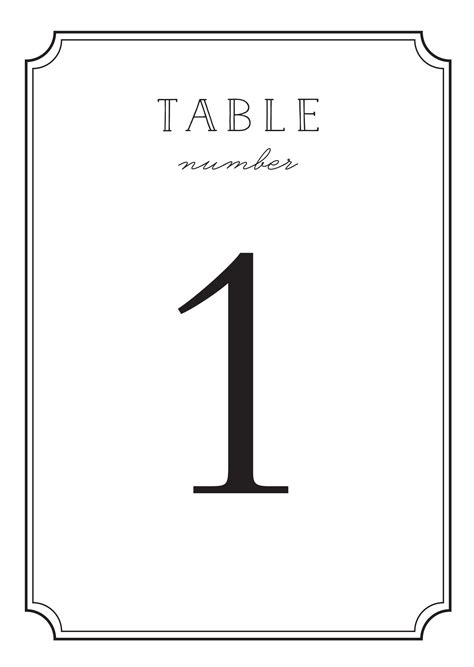 printable table number design web      floral