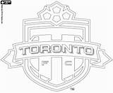 Toronto Coloring Pages Badge Football Soccer Fc Usa Designlooter Championship Mls Emblems Major League Canada Club 250px 07kb sketch template