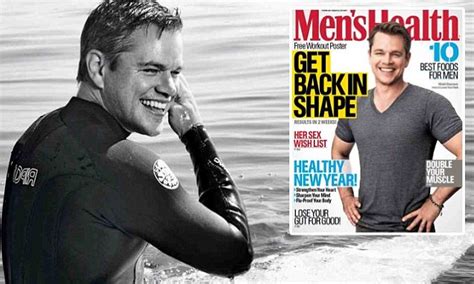 Matt Damon Shows Off Sporty Side In February Issue Of Men
