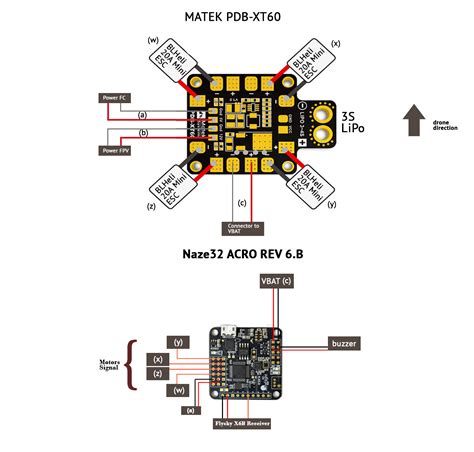 foxeer  wiring diagram  logic