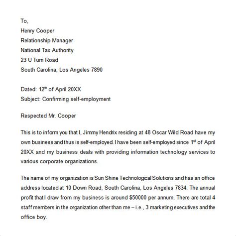 sample proof  employment letter templates   ms word
