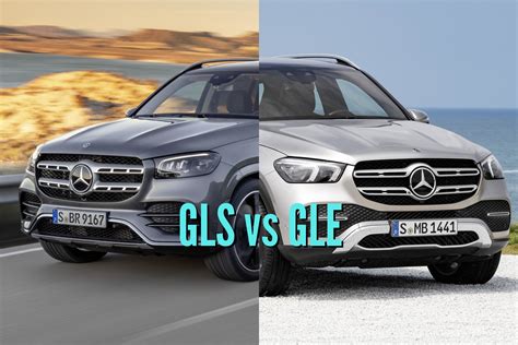 mercedes benz gls  gle differences compared side  side