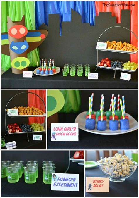 Pj Masks Birthday Party Ideas And Free Printables The