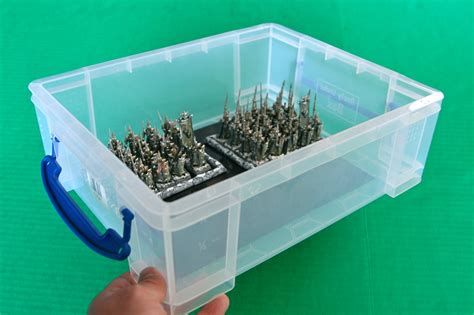 forge  magnetic storage boxes  warhammer figures bonepile miniatures
