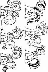 Pony Little Coloring Pages Movie Printable Birthday Birthdayprintable sketch template