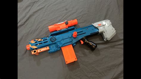 [review] nerf zombie strike longshot cs 12 unboxing review and firing