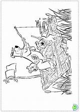 Dinokids Yogi sketch template