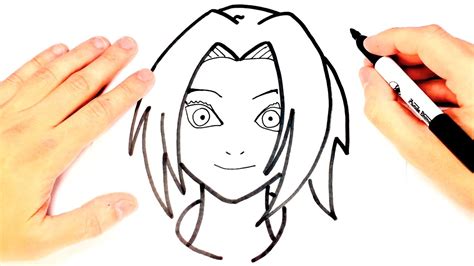 cómo dibujar a sakura naruto paso a paso dibujo fácil de sakura youtube