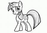 Coloring Pony Printable Pages Little Popular sketch template