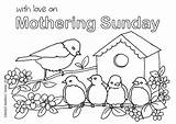 Mothering Sunday Colouring Sheets Poems Calendars Results Search Poemsearcher sketch template