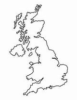 Kingdom United Country Outline Map Printable Pattern Britain Template Patternuniverse Blank Great Coloring Maps Templates Stencils England Shape Crafts Pdf sketch template