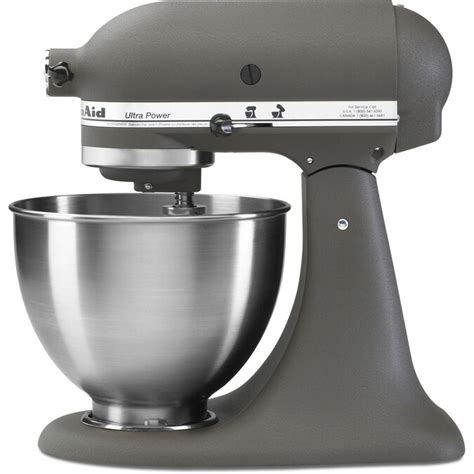 kitchenaid ultra power 4 5 quart 10 speed imperial grey stand mixer in