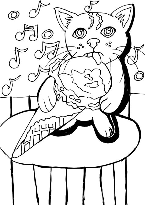 printable cat coloring pages  kids hubpages