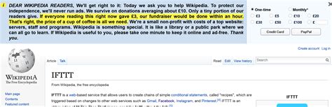 wikipedia tests full screen ads   drive donations venturebeat