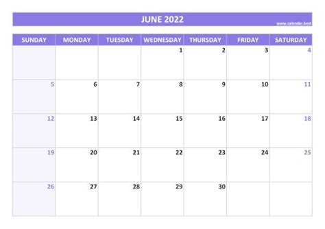 printable  monthly calendar calendarbest