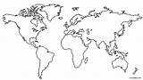 Weltkarte Wereldkaart Ausmalbild Kleurplaat Contour Cool2bkids Kontinente Ausdrucken Classique Continents Malvorlagen Blank Landkarten Welt Worksheet Downloaden sketch template