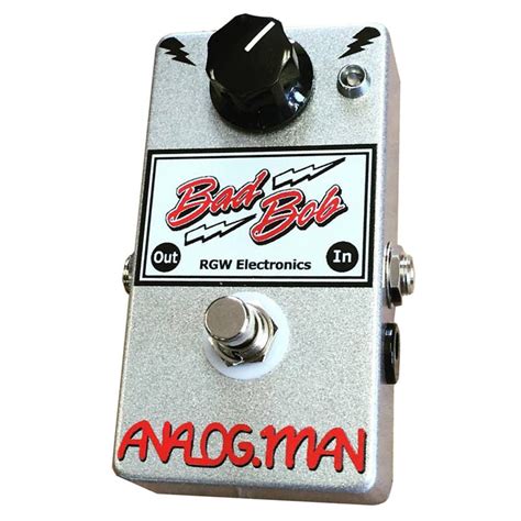 analogman bad bob booster motor city guitar