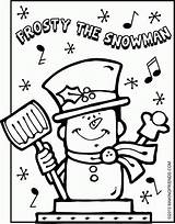 Frosty Coloring Snowman Makingfriends Color Comments sketch template