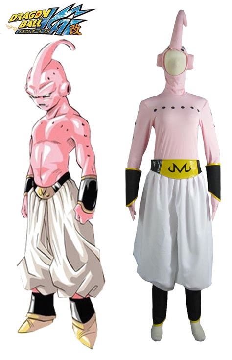 Dragon Ball Z Evil Majin Boo Cosplay Costume Anime Custom Made Uniform