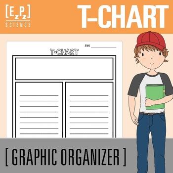 chart graphic organizer template  ezpz science tpt