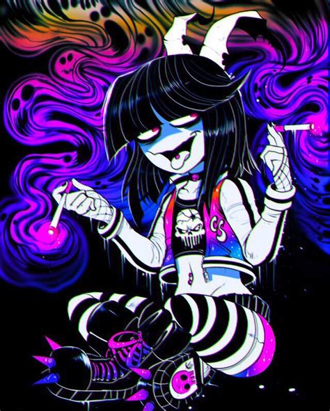 Creepy Susie Smoking Shadman The Oblongs Fan Art 44819968 Fanpop