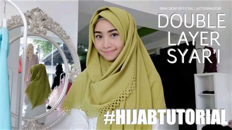 gambar tutorial hijab segi empat syar i tutorial hijab