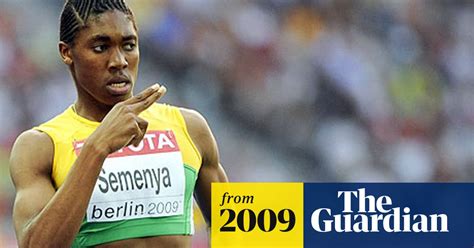 Caster Semenya Hermaphrodite Claim Should Be Treated With Caution