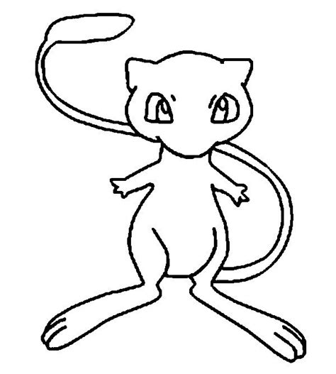 widescreen coloring pokemon mew coloring pages  coloring pages
