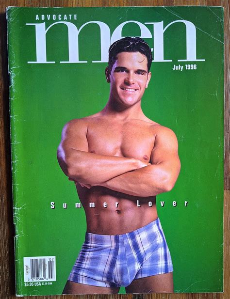 Advocate Men Magazine Issue July 1996 Barnebys