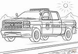 Police Coloring Car Pages Truck Printable Template Sketch Monster sketch template
