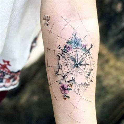 Top 70 Best Compass Tattoo Ideas For Women Adventurous Designs