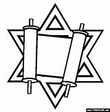Torah Weltreligionen Passover Thecolor Clipartmag Judentum Radierungen Mosaik Kronleuchter Mosaikkunst Jüdische Silhouetten sketch template