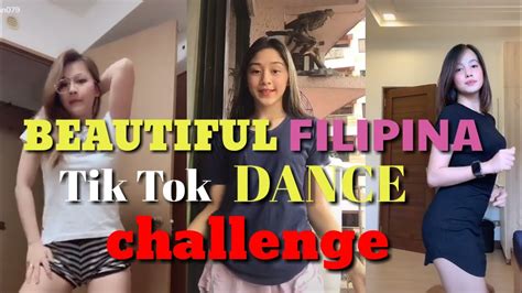 beautiful filipina tiktok dance compilation youtube