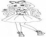 Ever After High Coloring Pages Ella Mirror Beach Ashlynn Online sketch template