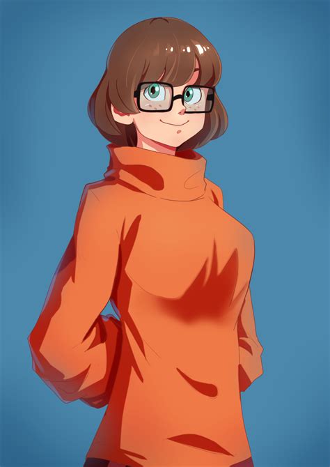 Safebooru Brown Hair Glasses Highres Scooby Doo Smile Velma Dace