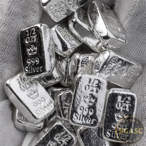 buy  oz silver bars monarch hand poured  fine bullion loaf ingot