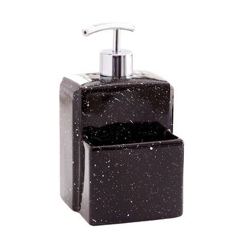 Soap Dispenser With Sponge Holder Kitchen Sink Caddy Accessory Ebay