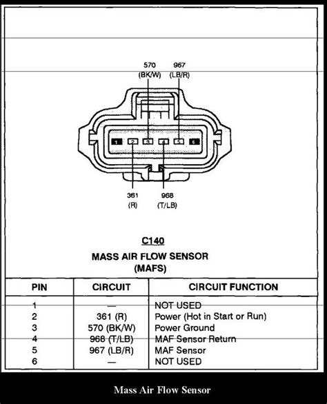 bosch  maf sensor wiring diagram