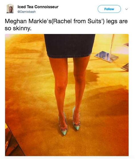 Meghan Markle S Thin Legs Bring Out The Internet Trolls