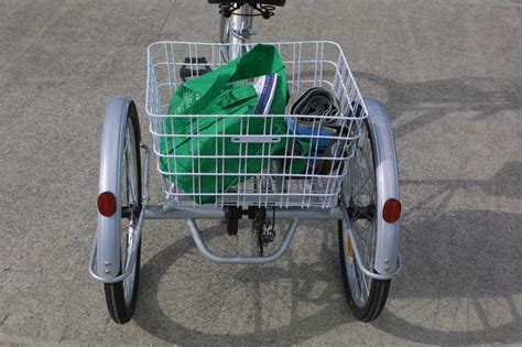 trike bike large rear basket huge capacity  carrying    kargobisiklet