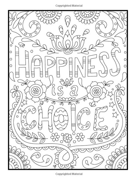 mindfulness printable quote coloring page  adults coloring home