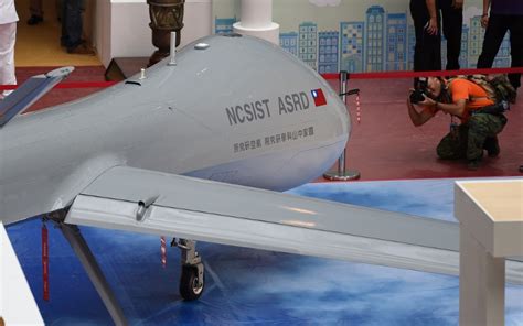 taiwan unveils  biggest  military drone inquirer technology