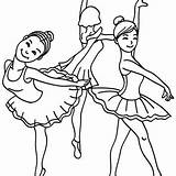 Ballet Hellokids Dancer sketch template