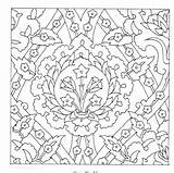 Motifs Ottoman Boyama Paterns Turkish Pattern sketch template
