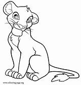Coloring Baby Lion Pages Popular sketch template