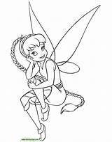 Fawn Tinker Bell Rosetta Designlooter Fairies sketch template
