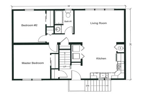 bedroom house plans open floor plan