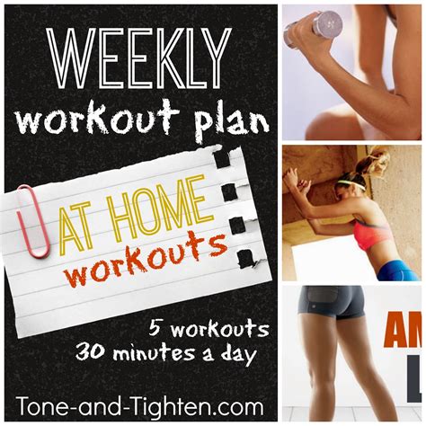 week workout plan  home weekly workout plan  home krigsoperan