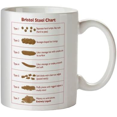 bristol stool scale laminated health chart  glossy paper amazoncouk health personal