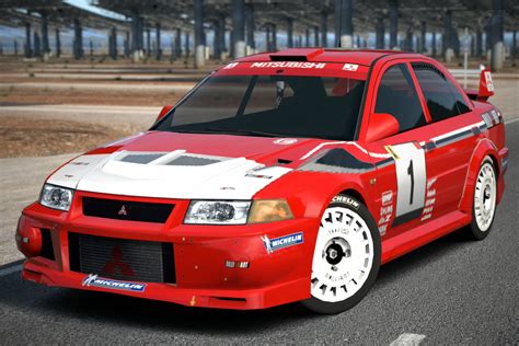 mitsubishi lancer evolution vi rally car  gran turismo wiki fandom powered  wikia